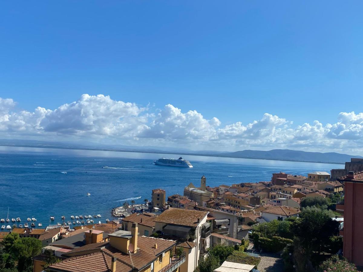 Апартаменты Bilocale Vista Mare Con Posto Auto Порто Санто Стефано Экстерьер фото